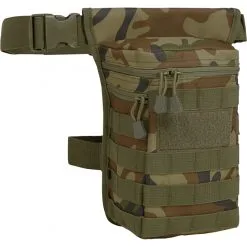 Brandit Unisex Bag Side Kick Bag No. 2 (woodland)