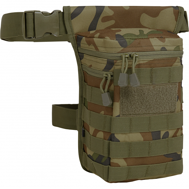Brandit Unisex Bag Side Kick Bag No. 2 (woodland)