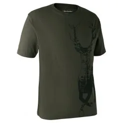 Deerhunter Men's T-Shirt With Stag Motif
