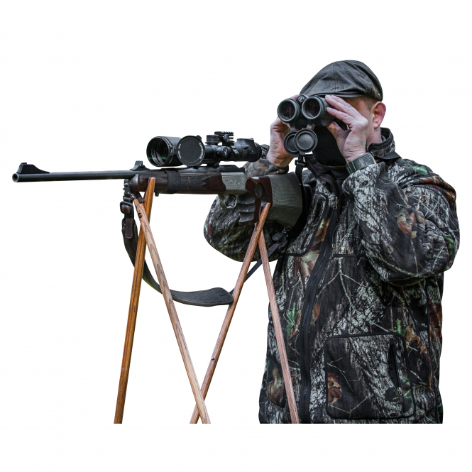 Hubertus Stalking/aiming Stick Four Leg Magneto Stick - Afbeelding 6