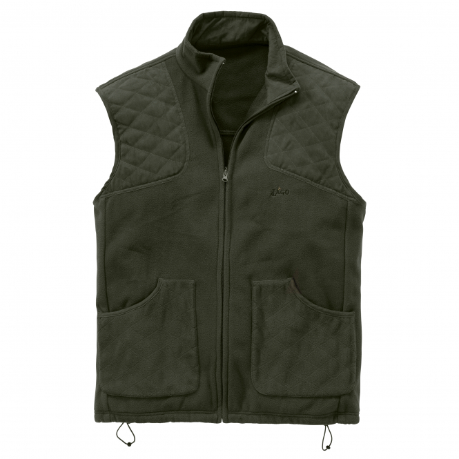 Il Lago Prestige Men's Fleece Vest Hunter
