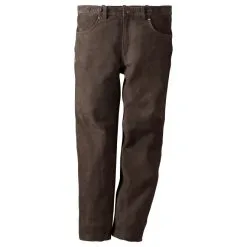 Il Lago Prestige Men's Nubuk Leather Trousers