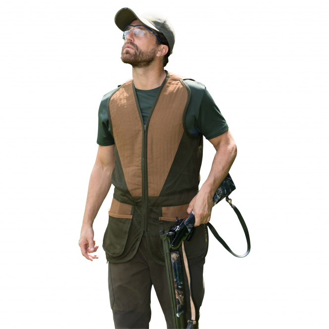 Il Lago Prestige Men's Shooting Vest Sienna - Afbeelding 4
