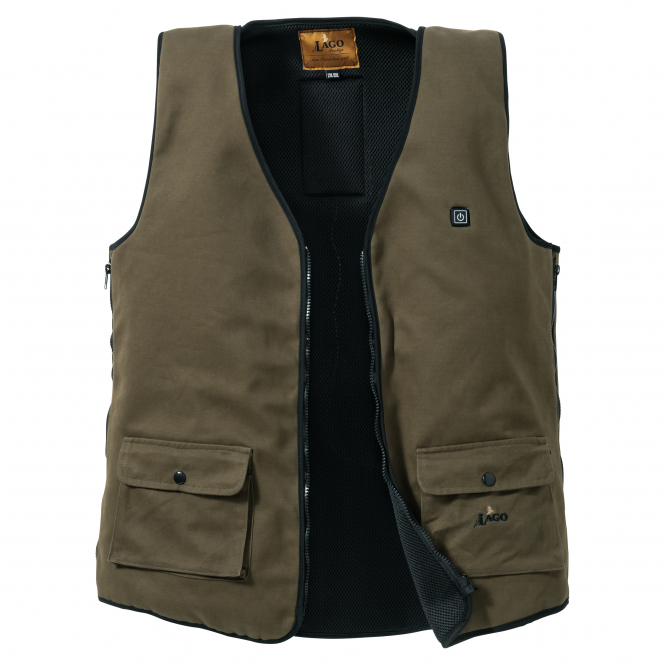 Il Lago Red Level Men's Heated Vest Feuerland - Afbeelding 2