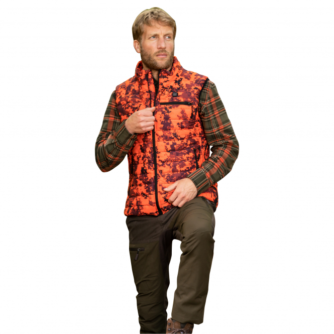 Il Lago Red Level Men's Heated Vest Fireland - Afbeelding 2