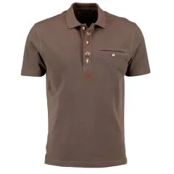 OS-Trachten OS Trachten Men's Polo Shirt (brown)