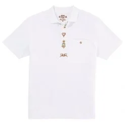 OS-Trachten OS Trachten Men's Polo Shirt (white)