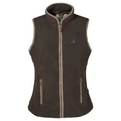 Percussion Women's Fleece Vest Scottland (khaki)