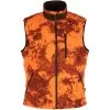 Pinewood Men's Reversible Fleece Vest Smaland Camou