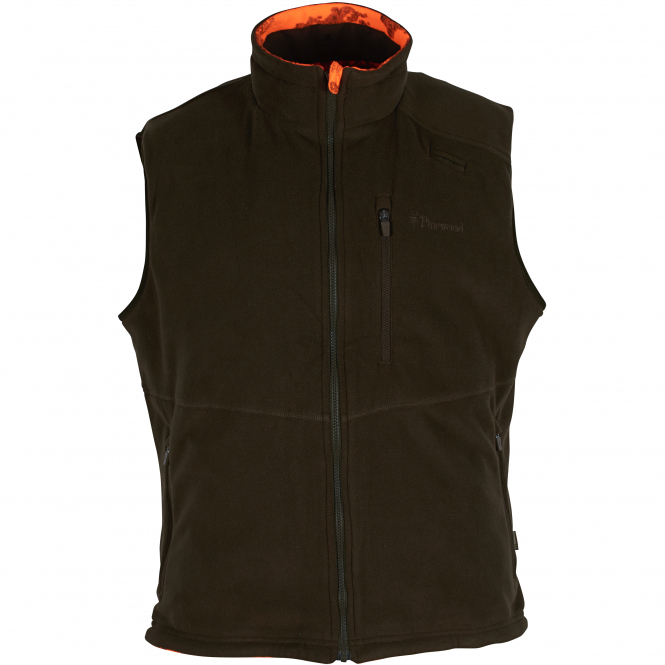 Pinewood Men's Reversible Fleece Vest Smaland Camou - Afbeelding 3