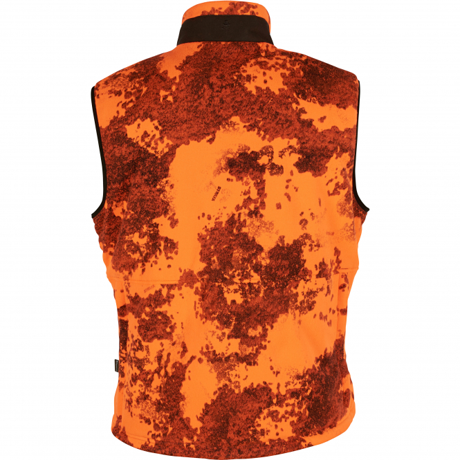 Pinewood Men's Reversible Fleece Vest Smaland Camou - Afbeelding 4