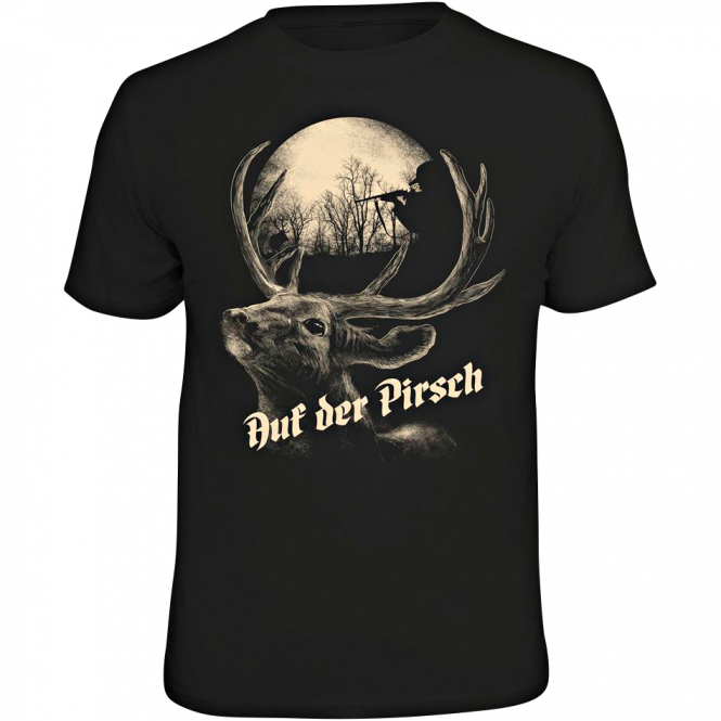 Rahmenlos Men's T-Shirt "Auf Der Pirsch" (German Version Only)