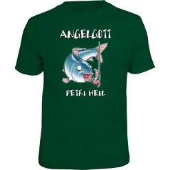 Rahmenlos Men's T-Shirt "Fishing God - Tight Lines..." (German Version Only)