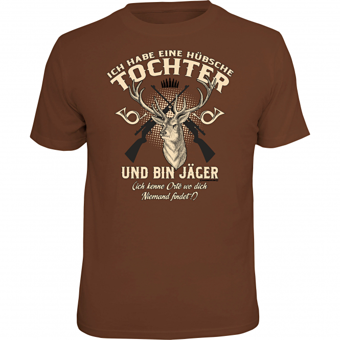 Rahmenlos Men's T-Shirt " I Have A Pretty Daughter" (German Only)