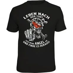 Rahmenlos Men's T-Shirt "Life After Death?" (German Version Only)