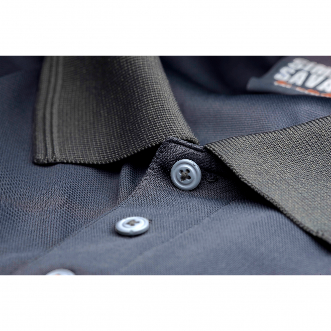 Savage Gear Men's Simply Savage 3-Stripes Polo Shirt - Afbeelding 2