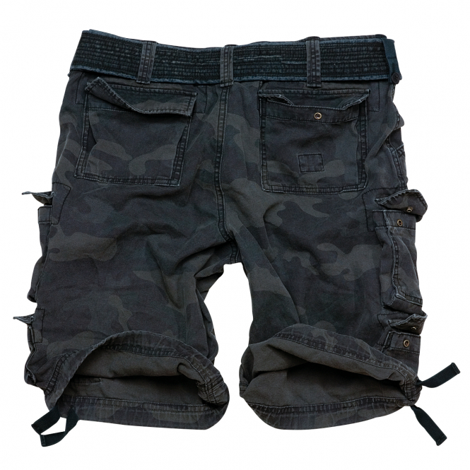 Surplus Men's Division Shorts (black/camouflage) Sz. L - Afbeelding 2